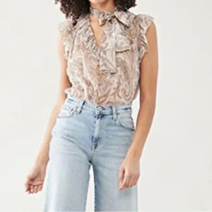 Zimmermann Wild Botanica Luminous Flutter Smock Top
